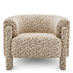 Eichholtz Chair Hazelwood its eye-catching leopard print upholstery, adding a touch of wild elegance to any space. The