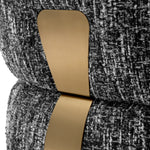 Eichholtz Chair Leon materials for a statement in any luxury interior. Dimensions W 33.5" D 34.0" H 28.5"