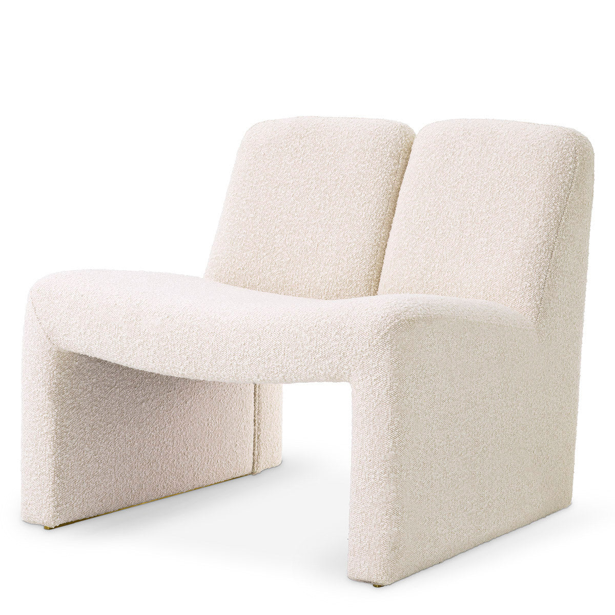 Eichholtz Chair Macintosh Showcasing graceful lines and slim proportions, the Bouclé cream Macintosh Chair has timeless appeal. Shaped