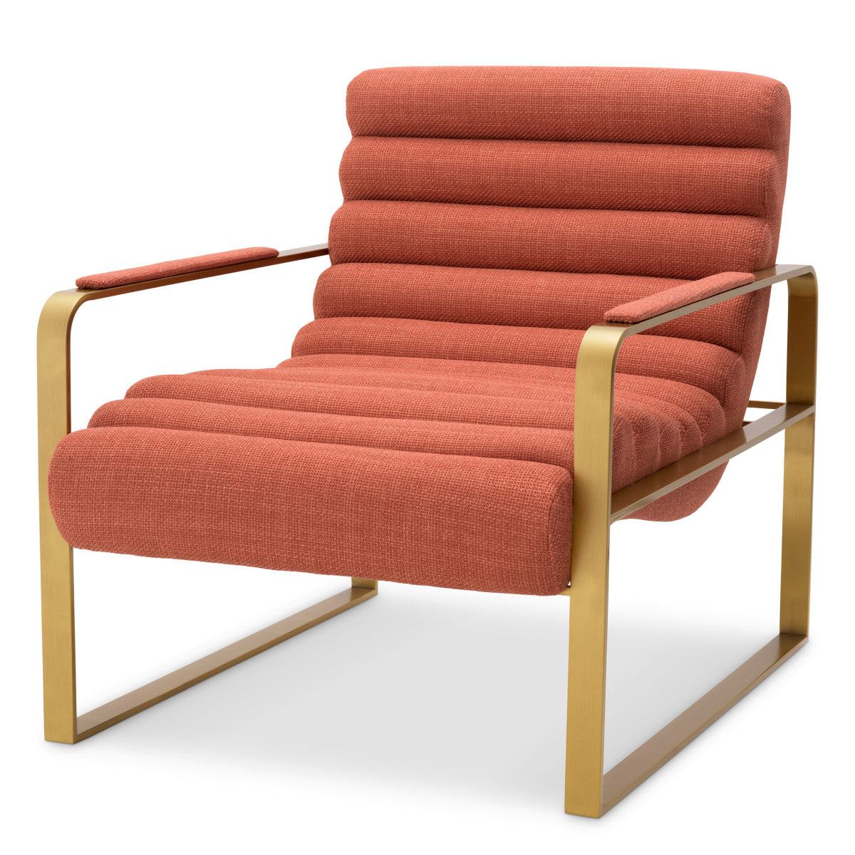Eichholtz Chair Olsen Introduce the Scalea orange elegance of Eichholtz's Chair Olsen to your space. This luxurious armchair