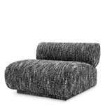 Eichholtz Chair Urbano Meet the Chair Urbano Bouclé Sonata black, a fusion of modern design and luxurious comfort.