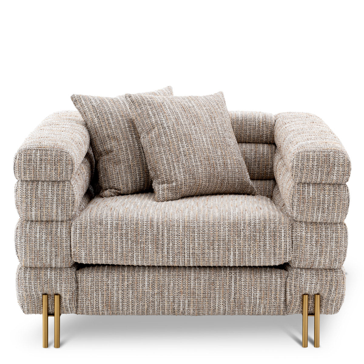 Eichholtz Chair York design style from the 1930s that is characterised by soft curving forms and long horizontal