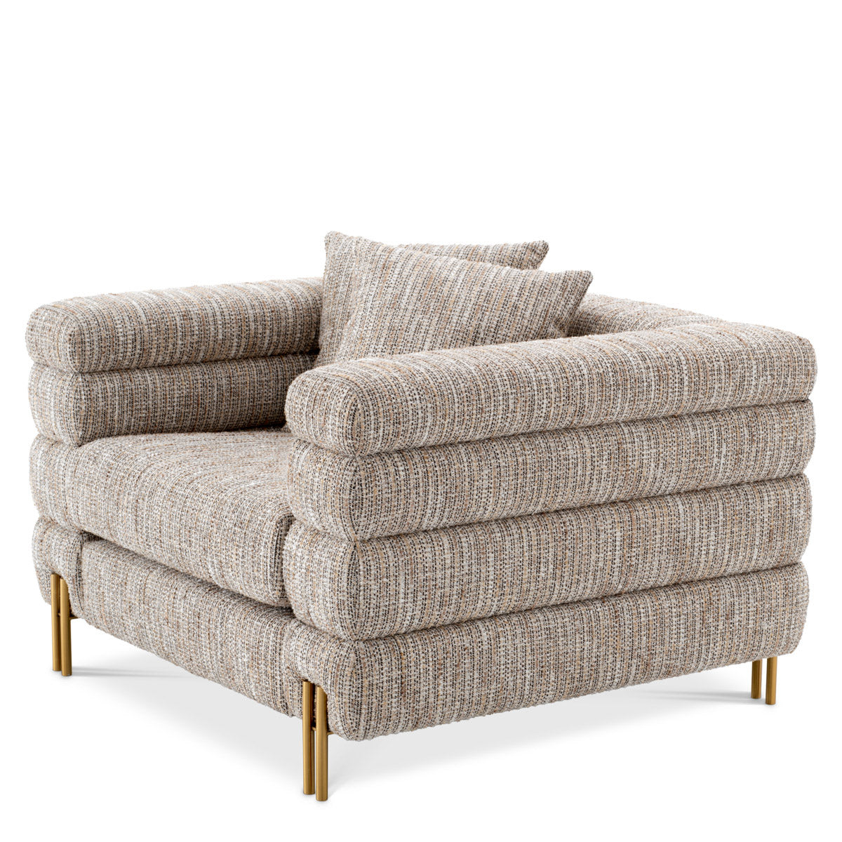 Eichholtz Chair York lines. It comes with 2 square scatter cushions. Chair York Crafted by Eichholtz this armchair