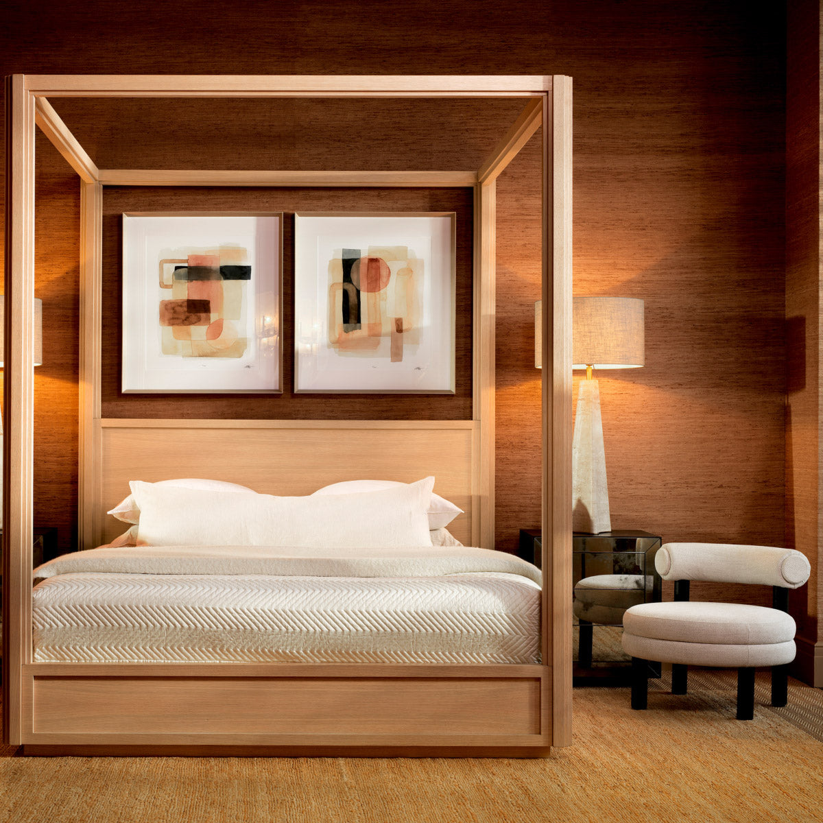 Eichholtz Chair Zoey sophisticated fisher sand finish, this timeless piece is a testament to luxury, featuring plush upholstery