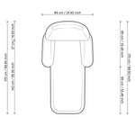 Eichholtz Chaise Longue Udine Featuring beautifully sculpted arms and a recessed backrest, this chaise longue is the perfect conversation