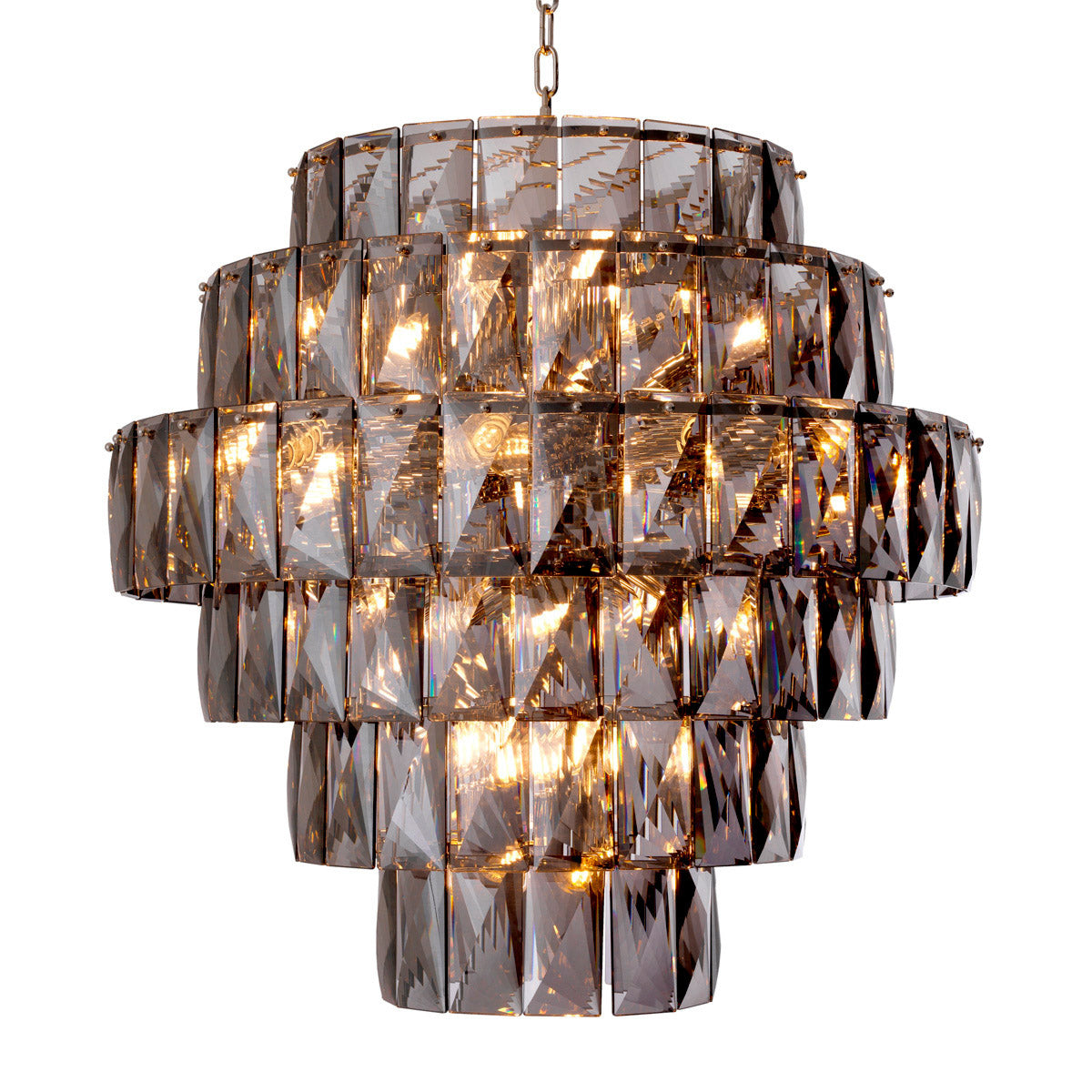 Eichholtz Chandelier Amazone L Illuminate your interior stylishly with the glamorous Amazone L Chandelier. With its sophisticated appeara...
