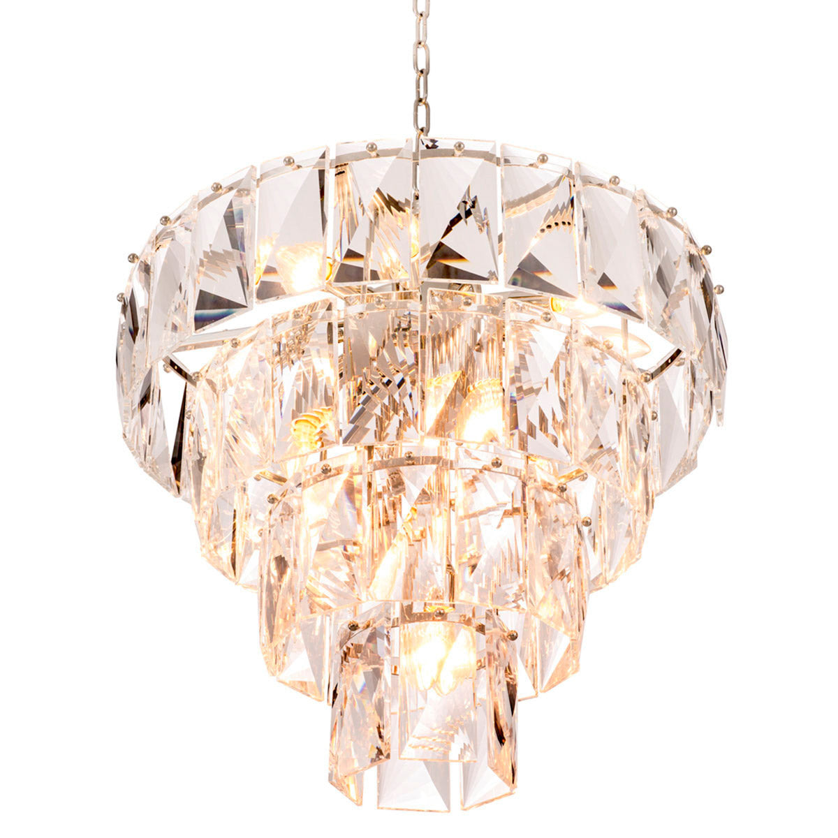Eichholtz Chandelier Amazone S Illuminate your interior stylishly with the glamorous Amazone Chandeliers. Lit or unlit, with its sparkling