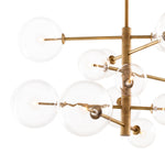 Eichholtz Chandelier Argento S asymmetrical interpretation of Mid-Century Modern designer lighting instantly elevates your room! It featu...