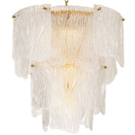 Eichholtz Chandelier Asinara S Illuminate your abode with the handcrafted Chandelier Asinara S by Eichholtz, where textured glass reflects