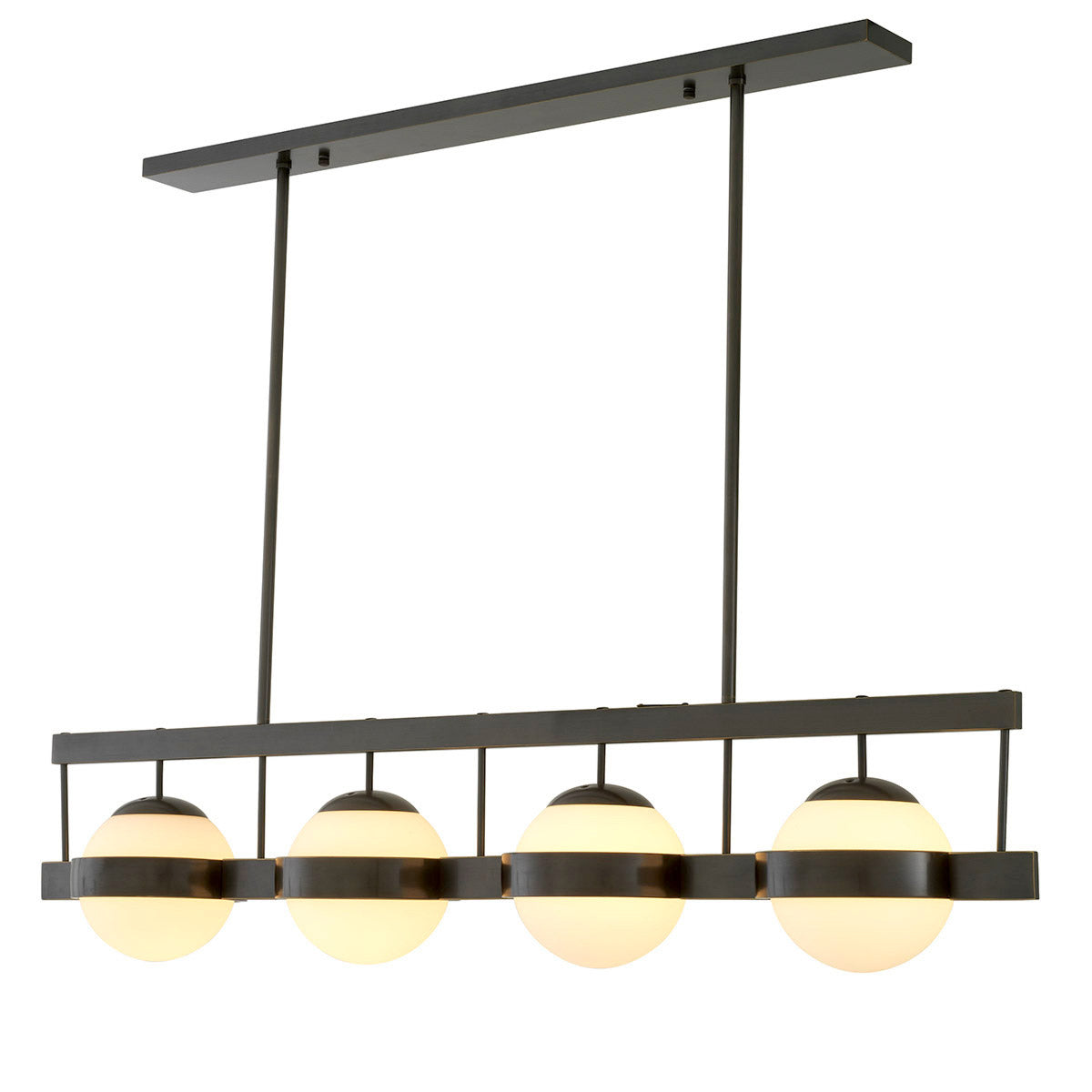 Eichholtz Chandelier Biba Mid-Century Modern in style, Chandelier Biba is a great lighting solution for contemporary open plan