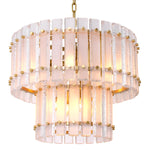 Eichholtz Chandelier Blason With a stunning 2-layer design, Chandelier Blason offers a striking look for both classic and