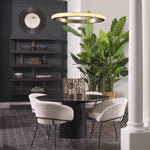 Eichholtz Chandelier Cabildo the chandelier boasts a mesmerizing ring of solid alabaster blocks, artfully arranged to create a