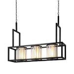 Eichholtz Chandelier Carducci Radiating urban sophistication, the Carducci chandelier with black alabaster look pairs geometric design wi...