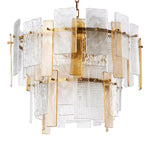 Eichholtz Chandelier Cassiano unique forms pair effortlessly with an antique brass finish, creating a visual symphony that captivates