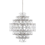 Eichholtz Chandelier Clinton the classic chandelier is made of a steel frame that connects 160 LED lights. Featuring