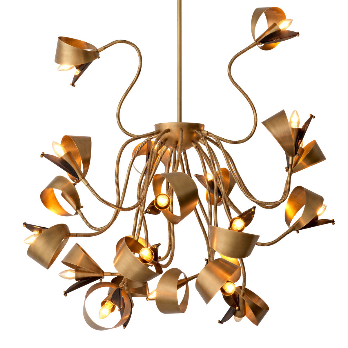 Eichholtz Chandelier Corrientes adjust and create a custom arrangement. Let the Corrientes Chandelier be the epitome of refined