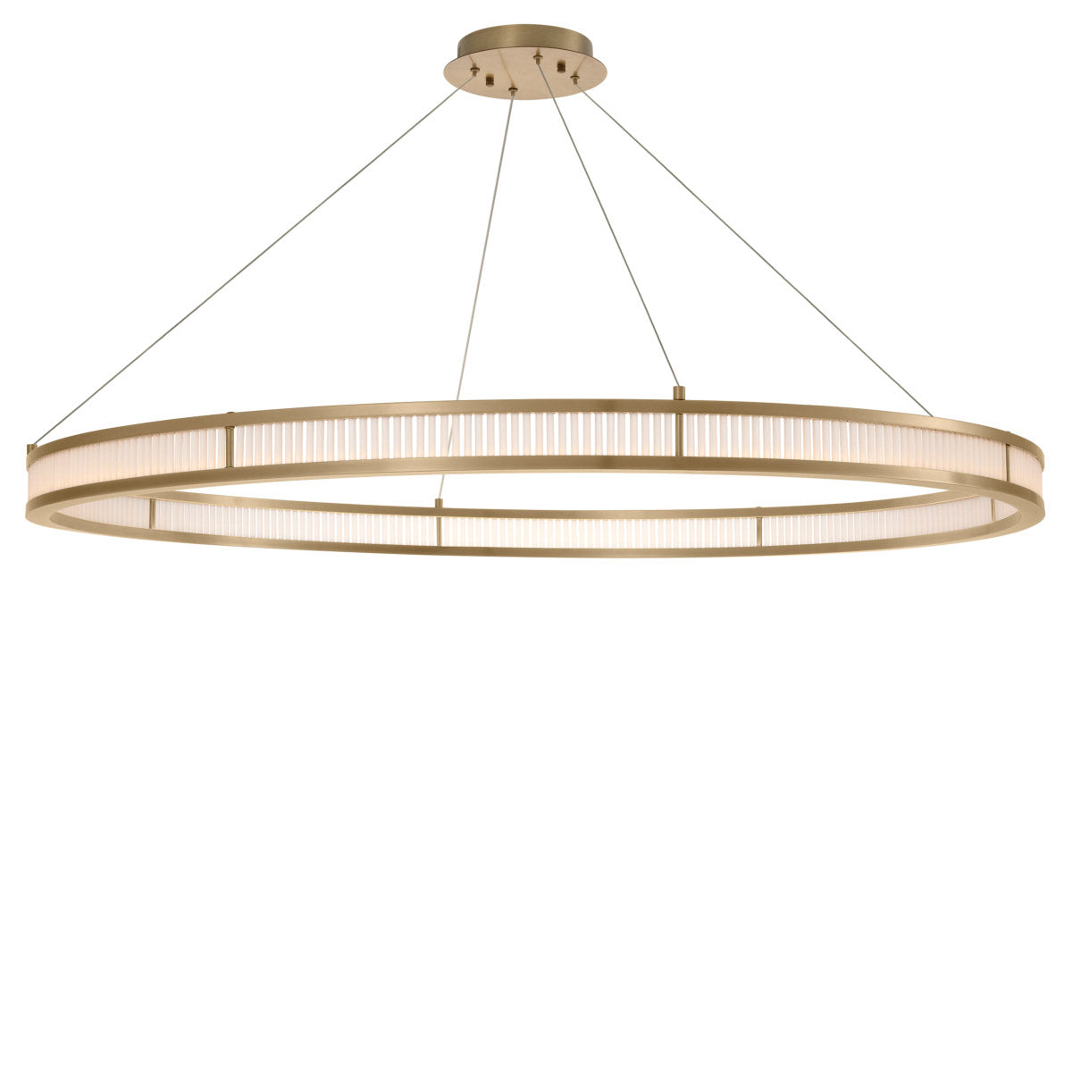 Eichholtz Chandelier Damien XL XL has more than a hint of Art Deco decadence with its 140 cm diameter.