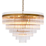 Eichholtz Chandelier East Single Chandelier East has more than a hint of Art Deco decadence. This stunning vintage replica