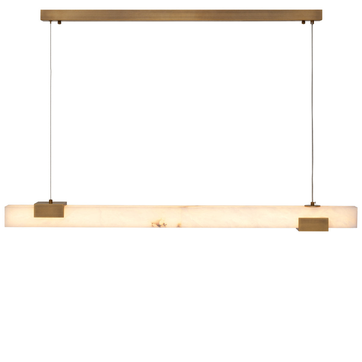 Eichholtz Chandelier Furore pendant lighting piece combines the warmth of an antique brass finish with the allure of