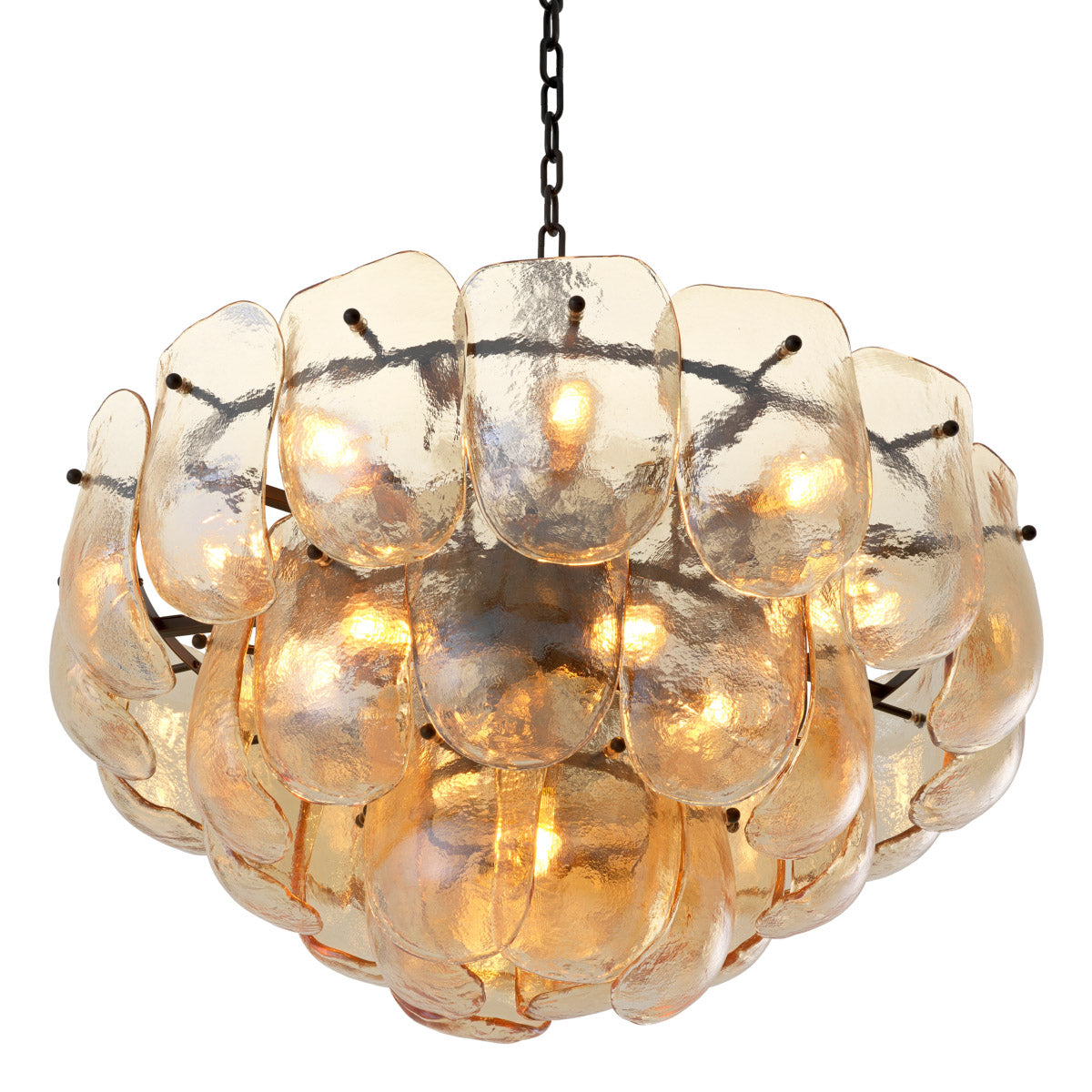 Eichholtz Chandelier Gustave ensuring a striking statement piece. Perfect for those who appreciate refined elegance, this chandelier illu...