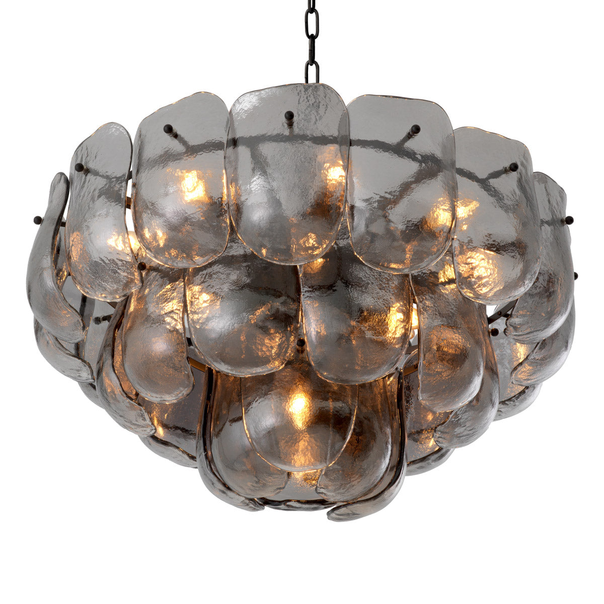 Eichholtz Chandelier Gustave ensuring a striking statement piece. Perfect for those who appreciate refined elegance, this chandelier illu...