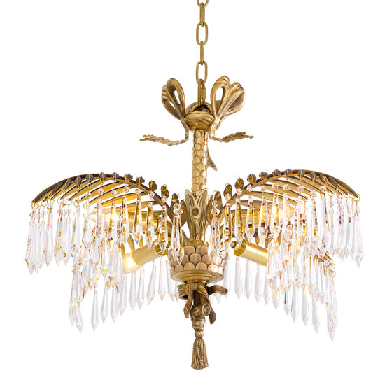 Eichholtz Chandelier Hildebrandt S Showcasing cascading droplets of crystal glass, the Hildebrandt S Chandelier is wonderful for adding a