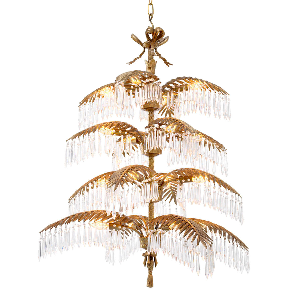 Eichholtz Chandelier Hildebrandt XL A touch of luxury fills the room with the Hildebrandt XL Chandelier. This elegant chandelier