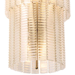 Eichholtz Chandelier Imperial clear glass elements, the chandelier's design evokes the monumentality of The Met's fluted Ionic column,