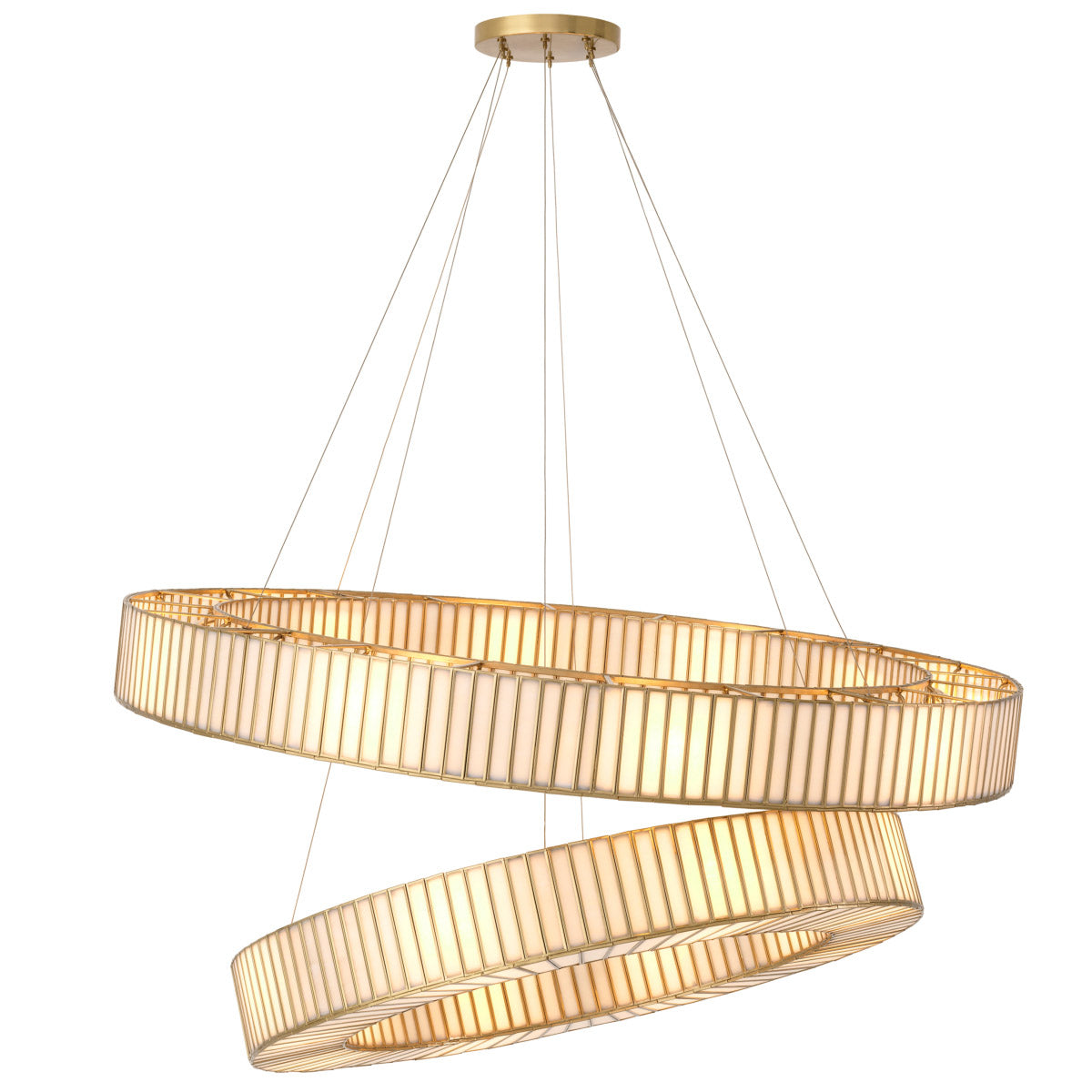 Eichholtz Chandelier Monari luxury interior. Dimensions W 47.5" D 39.5" H 108.5" Expertly made for enduring style and