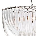 Eichholtz Chandelier Murano 19.5" dia x 13" H cm. This high-class luxury chandelier with a twist features a series of sculptural acrylic...