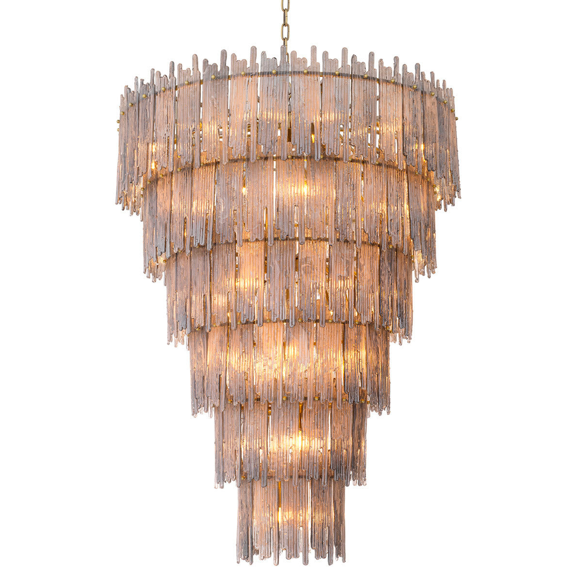 Eichholtz Chandelier Saint Roch XXL Greet guests with a warm glow while also grabbing their glances with the exquisite Saint