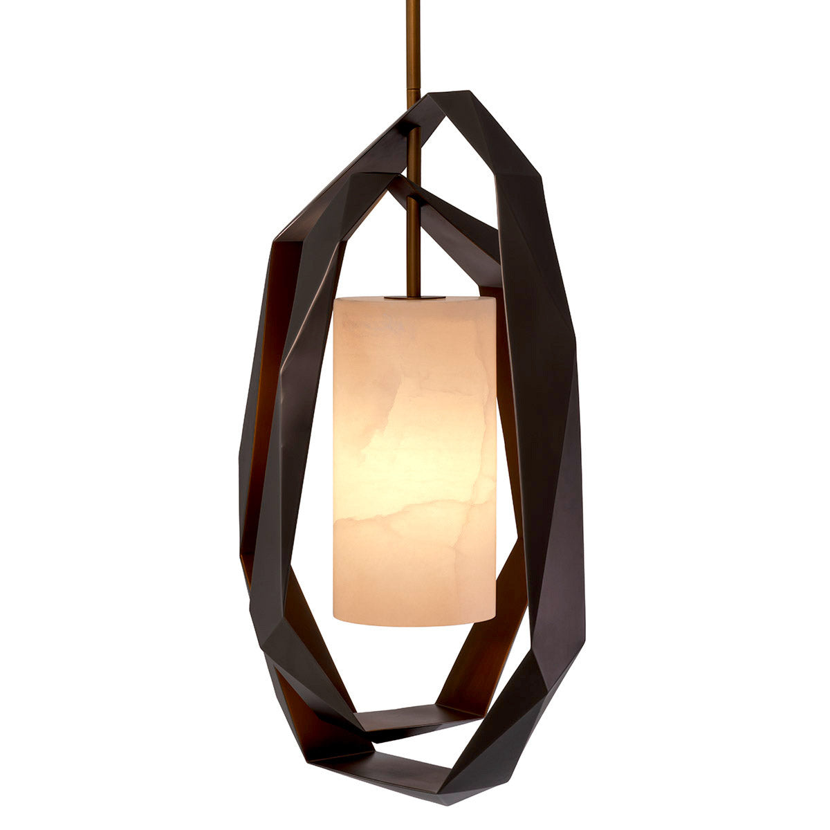 Eichholtz Chandelier Santos Double The cut out shapes of Chandelier Santos Double create a modern silhouette that is suitable