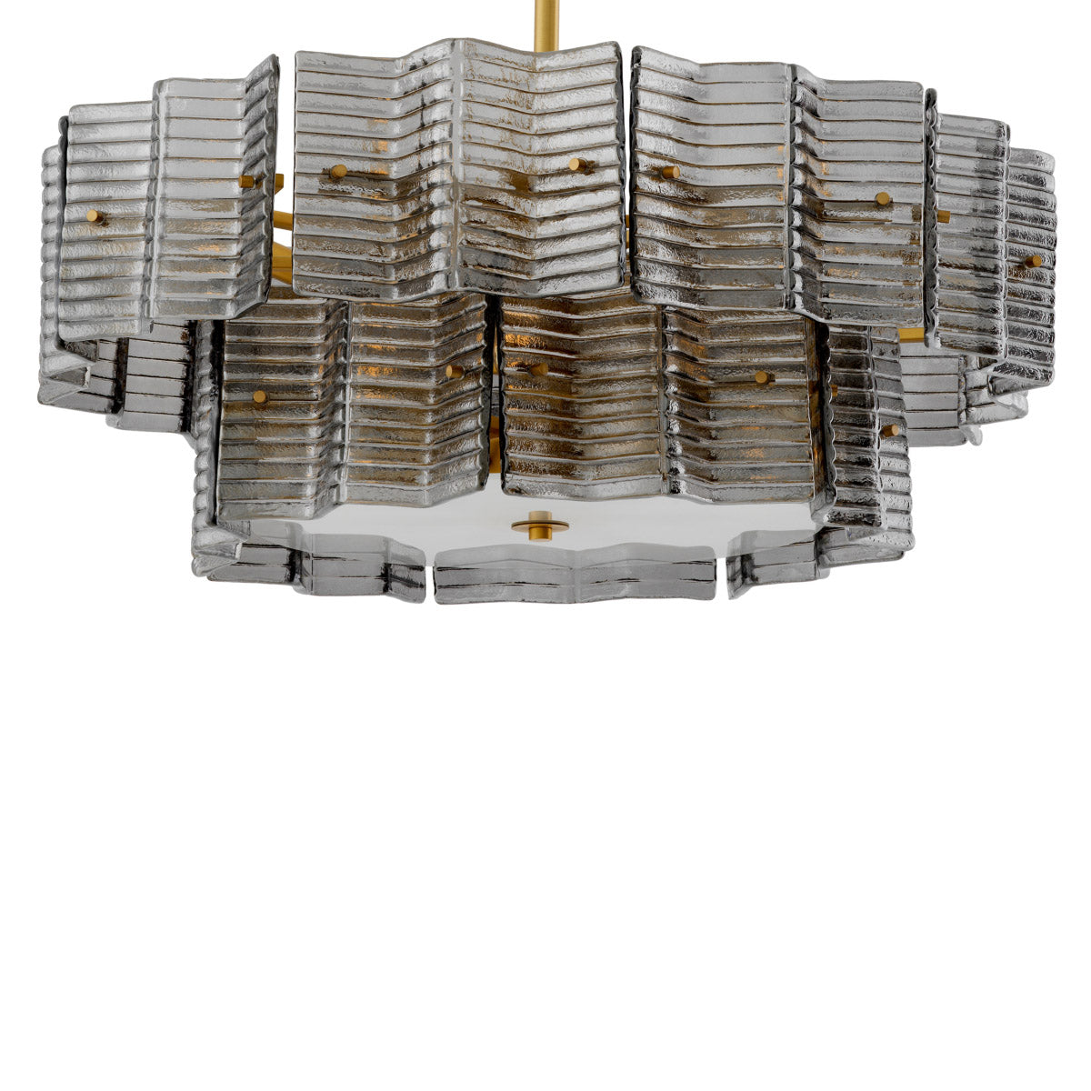 Eichholtz Chandelier Silvano of modern elegance and timeless allure. Exclusive in its versatility, the Silvano chandelier beautifully tra...