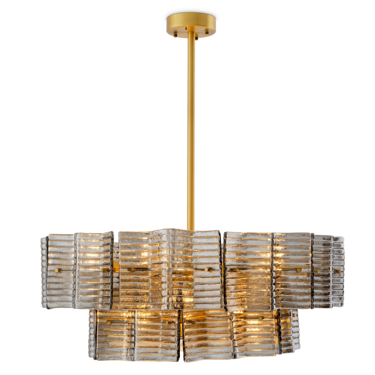 Eichholtz Chandelier Silvano with elevated materials for a statement in any luxury interior. Expertly made for enduring style
