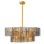 Eichholtz Chandelier Silvano with elevated materials for a statement in any luxury interior. Expertly made for enduring style