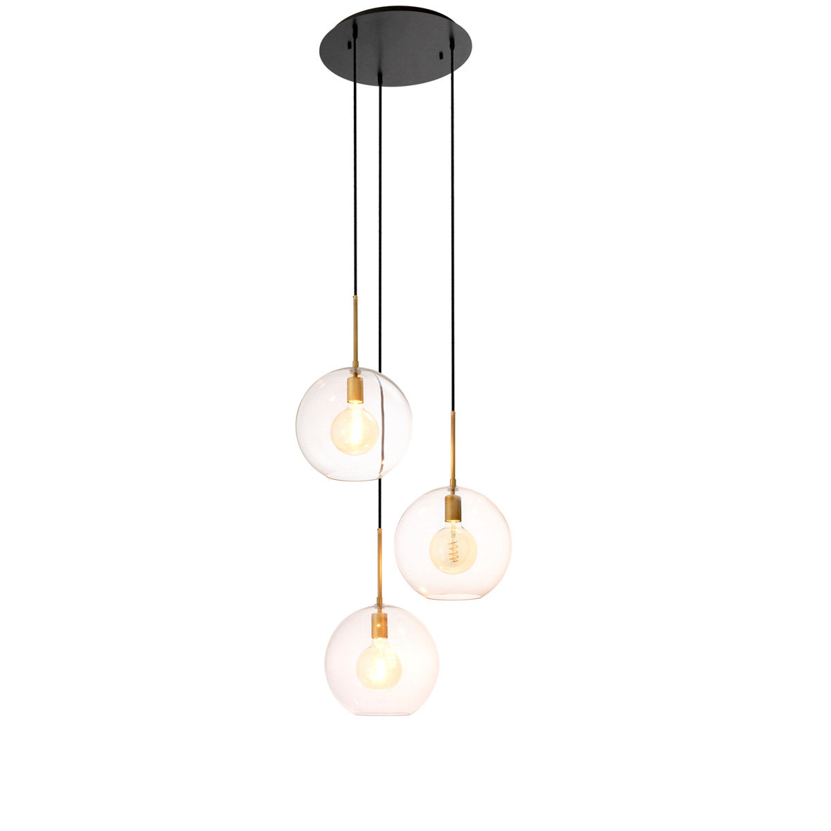 Eichholtz Chandelier Tango 3 light From illuminating your family dinners to casting light over a kitchen island, Chandelier Tango is