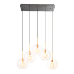 Eichholtz Chandelier Tango 5 light a stylish addition to your home interior. This functional 5-light pendant is a real statement