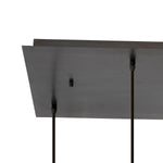 Eichholtz Chandelier Tango 5 light the antique brass finish fixture rounds out the Mid-Century Modern look. The globe shades are