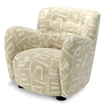 Chair Bixby Davenport light grey | black feet 52% polyester | 48% olefin Chairs & Sofas CMA0018 2