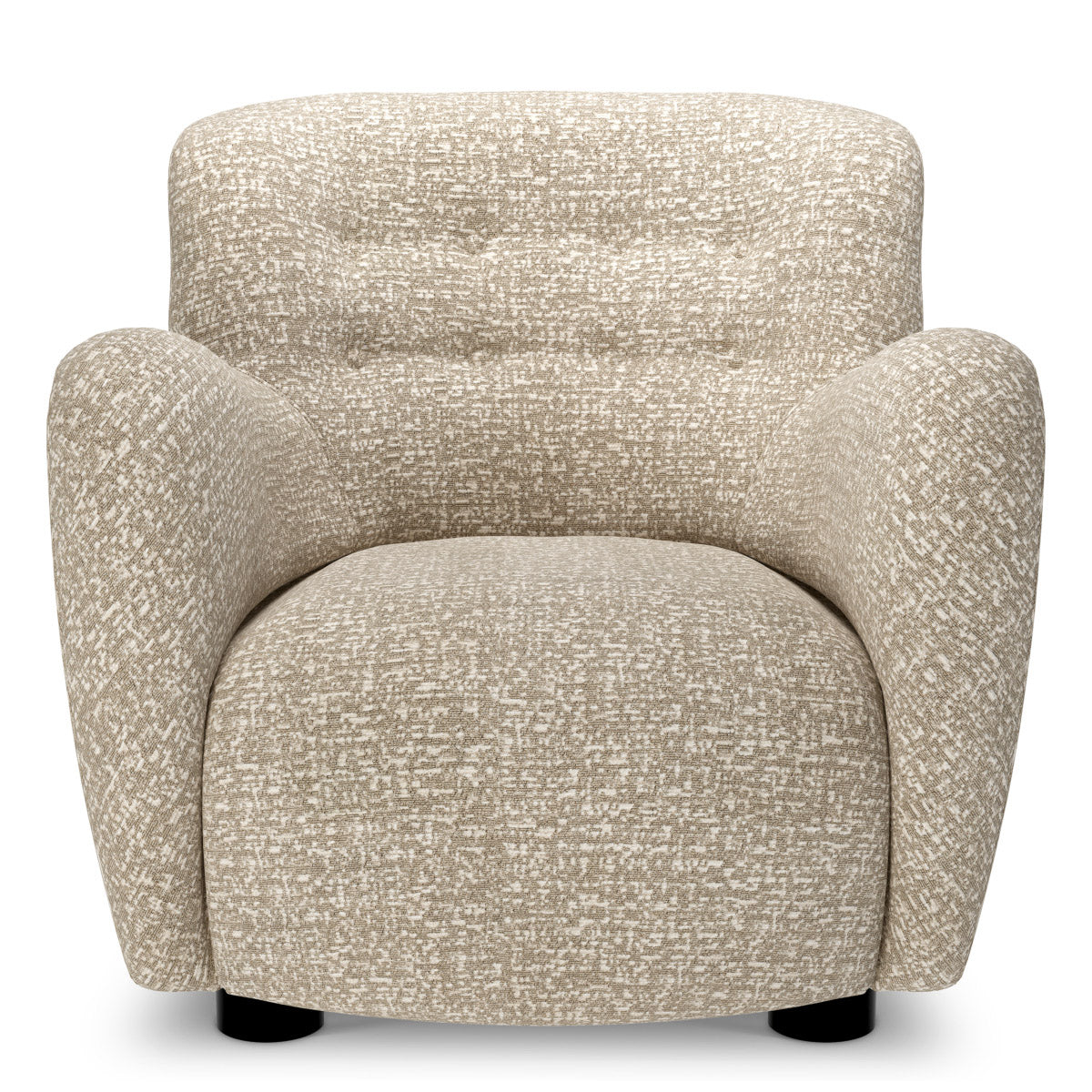 Chair Bixby Montclair silver | black feet 67% polyester | 20% cotton | 13% rayon Chairs & Sofas CMA0019 3