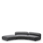 Modular Sofa Grand Avenue - Ottoman Montclair blue | black feet 67% polyester | 20% cotton | 13% rayon Chairs & Sofas CMA0200 5