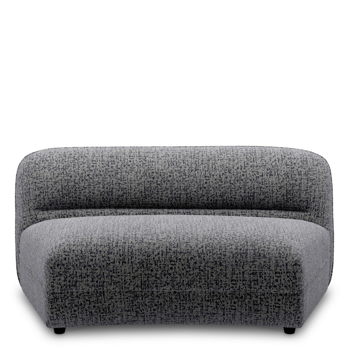 Modular Sofa Grand Avenue - Middle Montclair blue | black feet 67% polyester | 20% cotton | 13% rayon Chairs & Sofas CMA0201 3