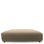 Modular Sofa Grand Avenue - Ottoman Hastings beige | black feet 100% polyester Chairs & Sofas CMA0206 3