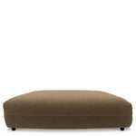 Modular Sofa Grand Avenue - Ottoman Hastings brown | black feet 100% polyester Chairs & Sofas CMA0208 3