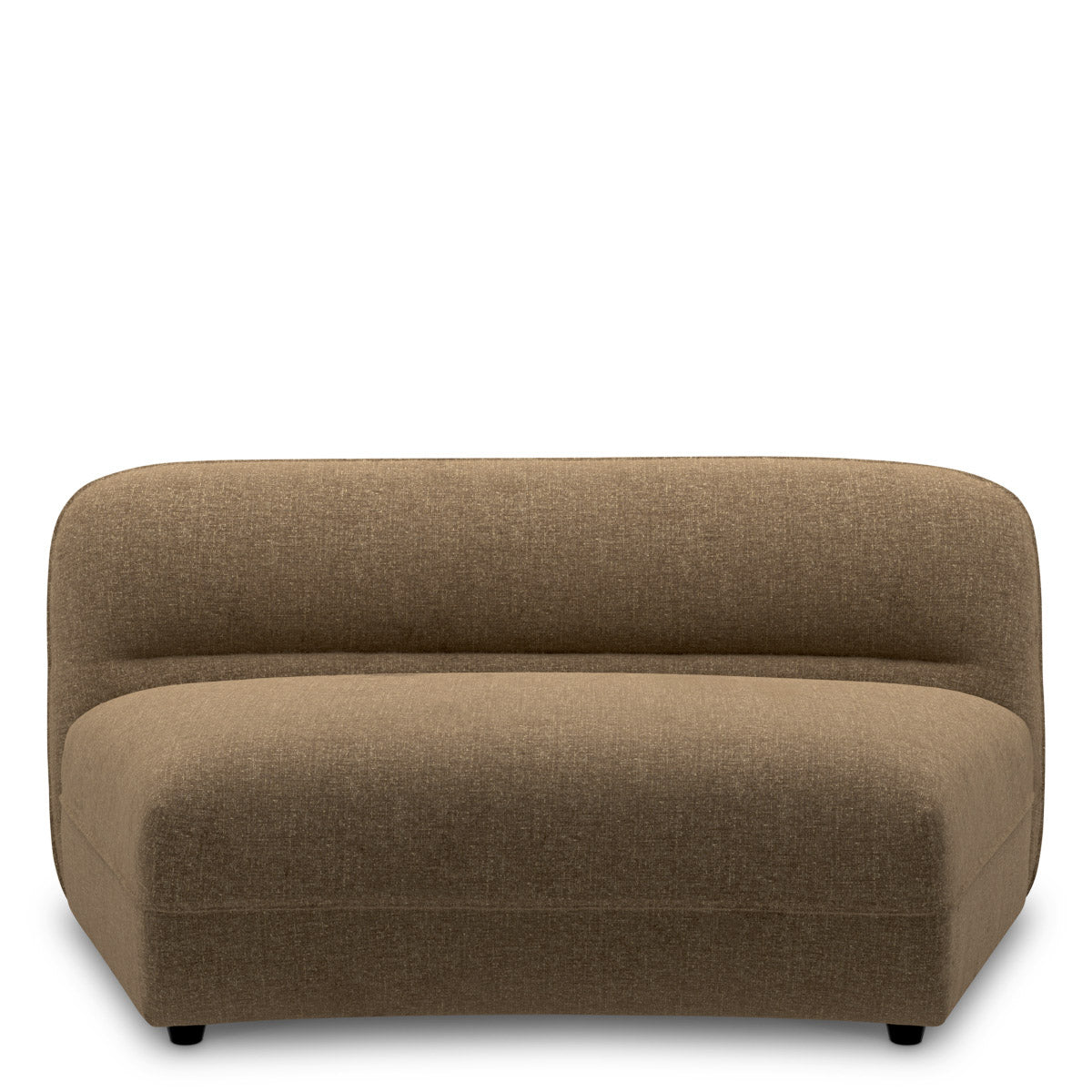 Modular Sofa Grand Avenue - Middle Hastings brown | black feet 100% polyester Chairs & Sofas CMA0209 3