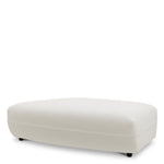 Modular Sofa Grand Avenue - Ottoman Muslin white | black feet Chairs & Sofas CMA0214 14