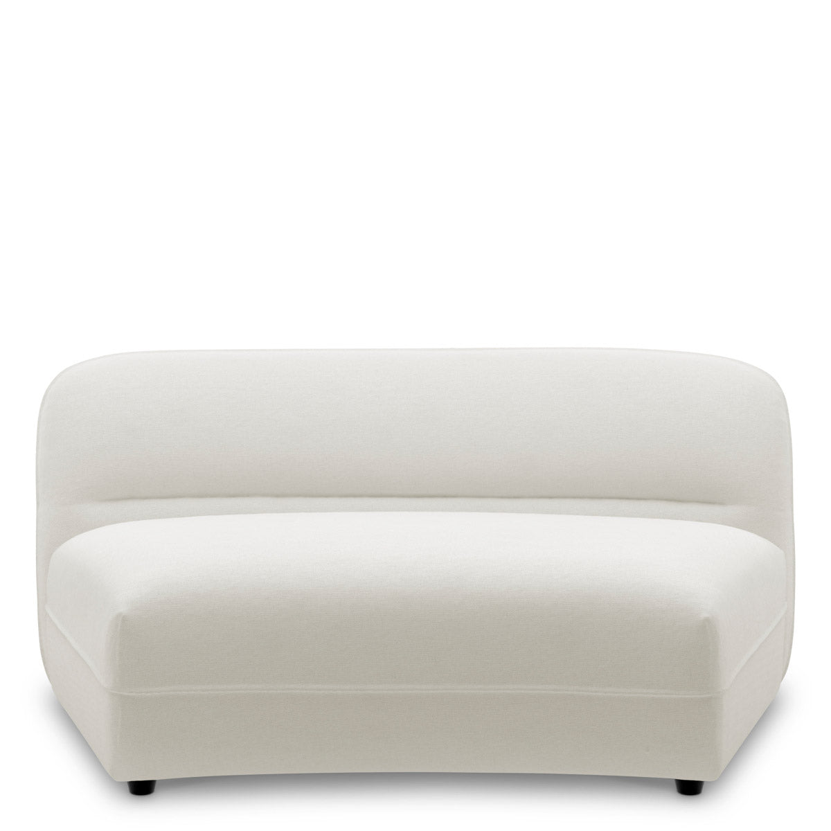 Modular Sofa Grand Avenue - Middle Muslin whiten| black feet Chairs & Sofas CMA0215 3