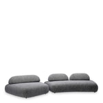 Sofa Residenza Montclair blue | black feet 67% polyester | 20% cotton | 13% rayon Chairs & Sofas CMA0225 3