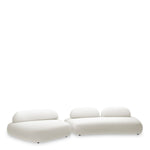 Sofa Residenza Muslin white | black feet Chairs & Sofas CMA0232 3