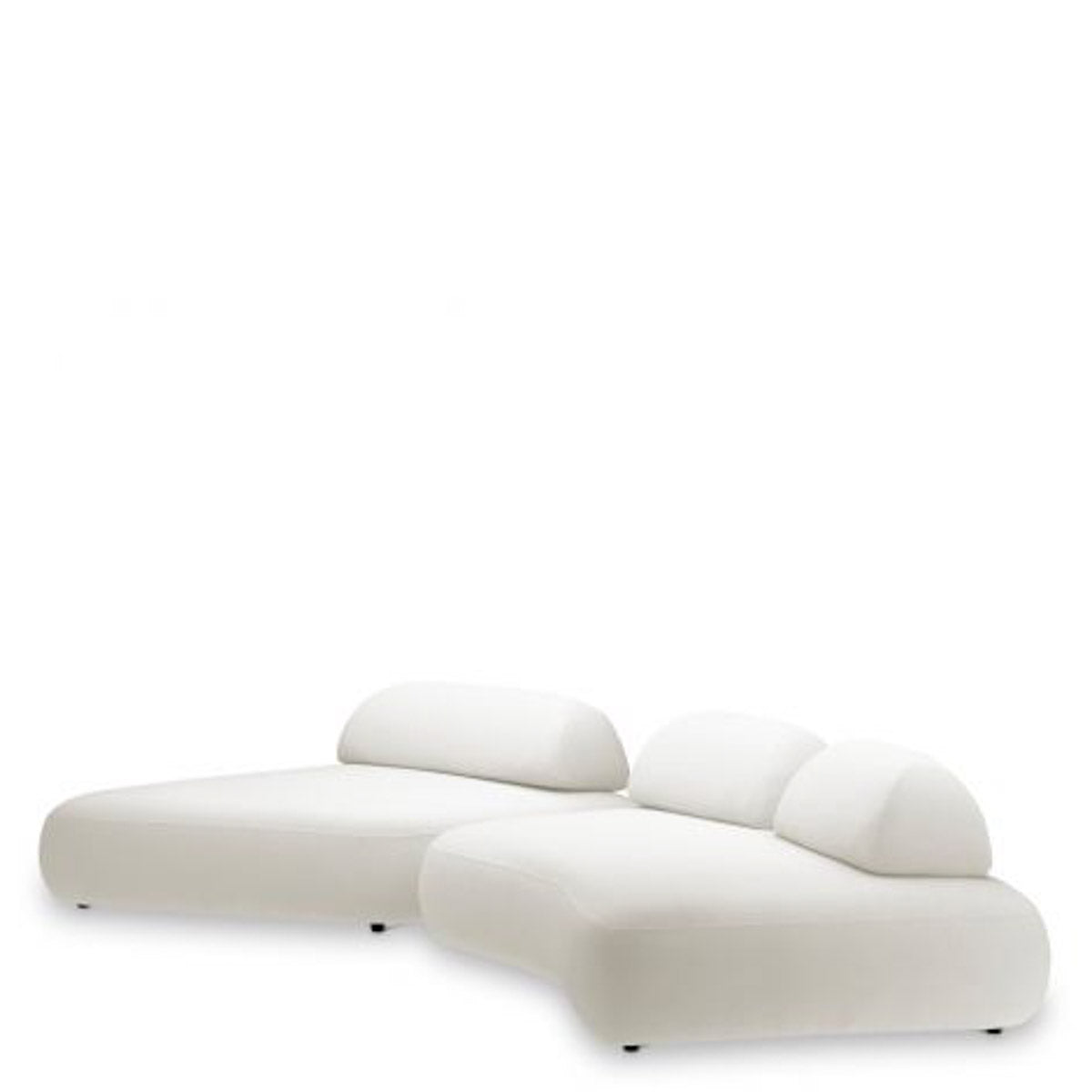 Sofa Residenza Muslin white | black feet Chairs & Sofas CMA0232 8